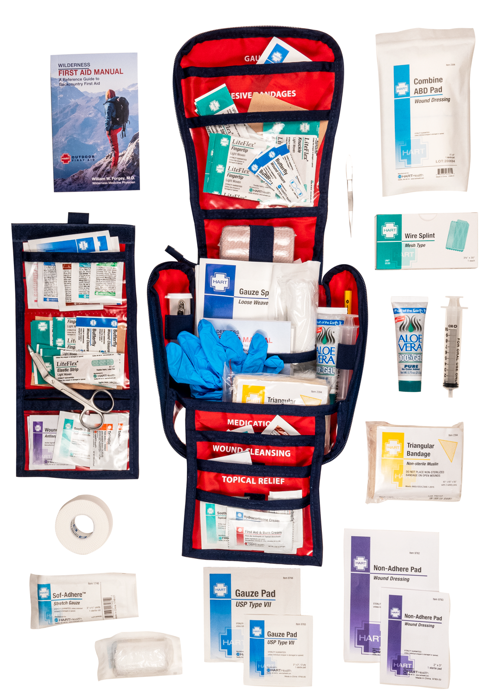 HART Outdoor Day Hike First-Aid Kit