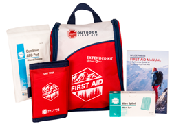 Front view of the Extended First Aid Kit