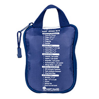 Back view of the Day Hike First Aid Kit