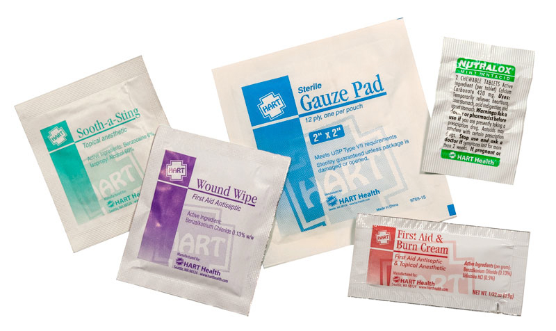 HART Health product packaging samples